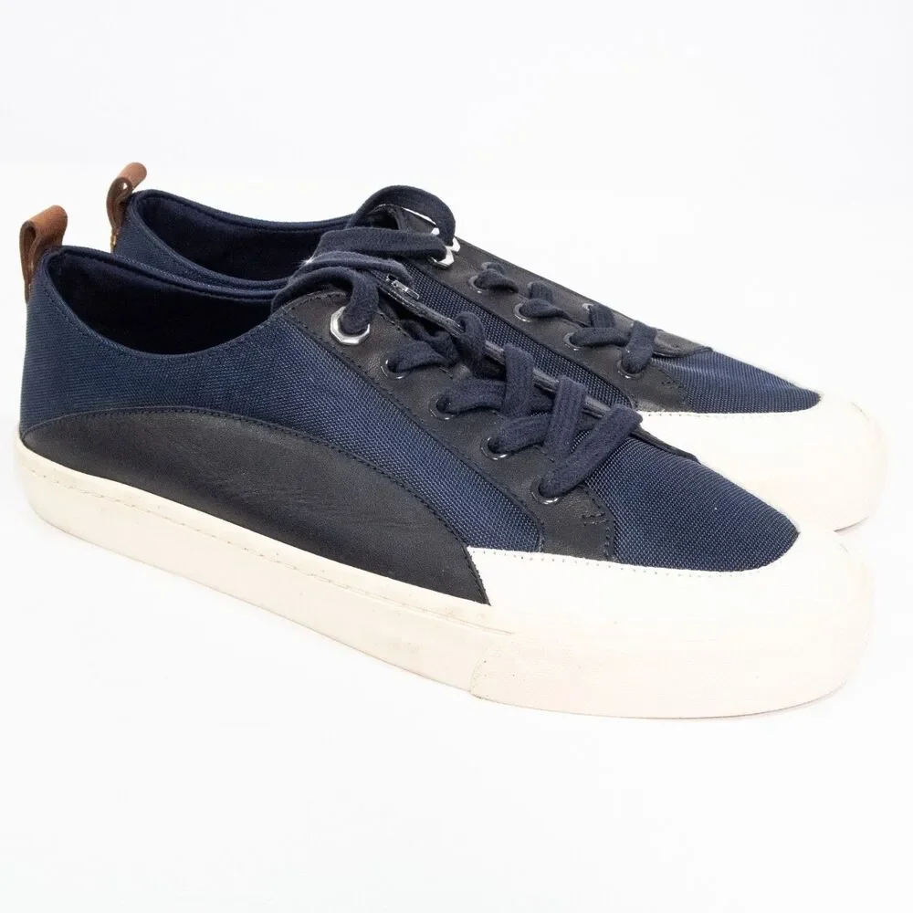 LOUISE ET CIE Bender Low Top Sneaker Dark Blue Size 9.5 US